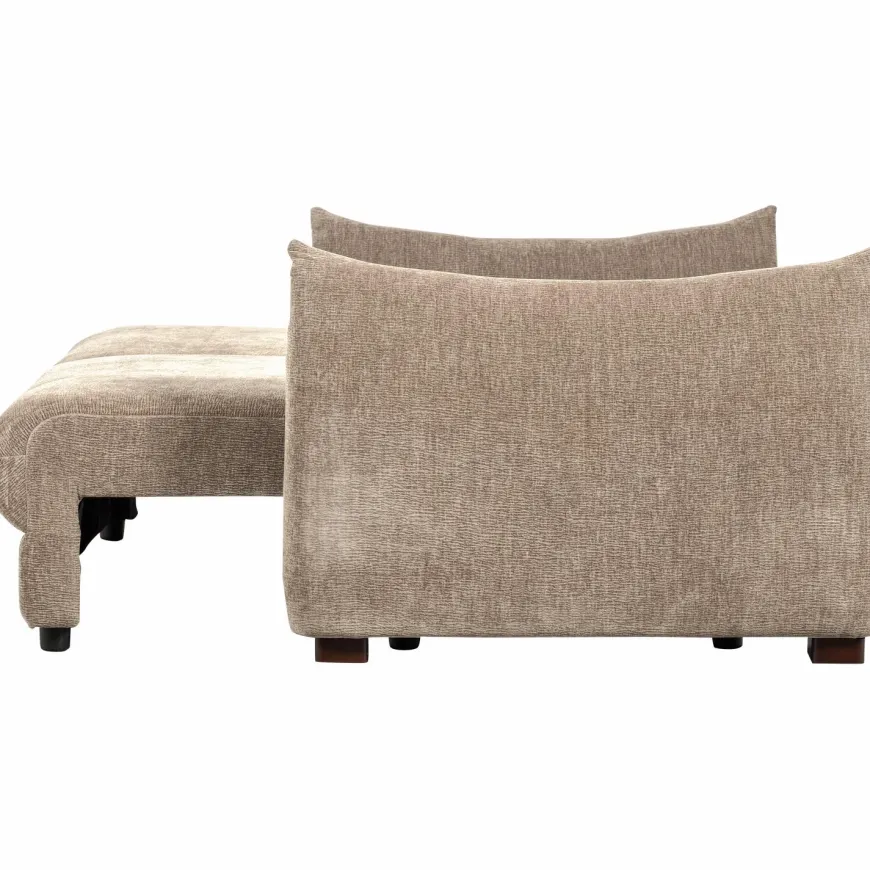 Woood Jonne 3-Zits Slaapbank Chenille Naturel