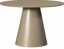 Woood Jorre Eettafel Mdf Militair Bruin Ø120cm