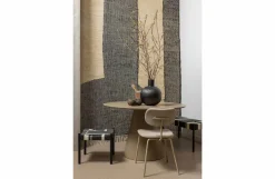 Woood Jorre Eettafel Mdf Militair Bruin Ø120cm