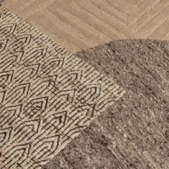 Woood JOSLIN vloerkleed wol naturel melange 170x240CM