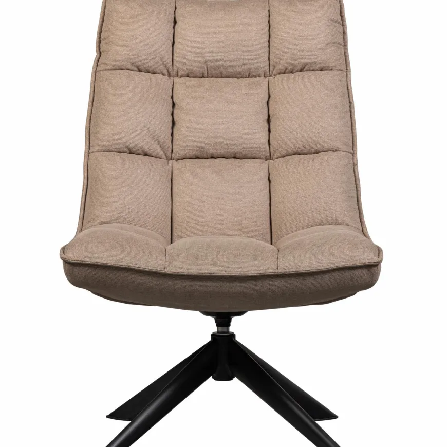 Woood JOUKE draaifauteuil zand