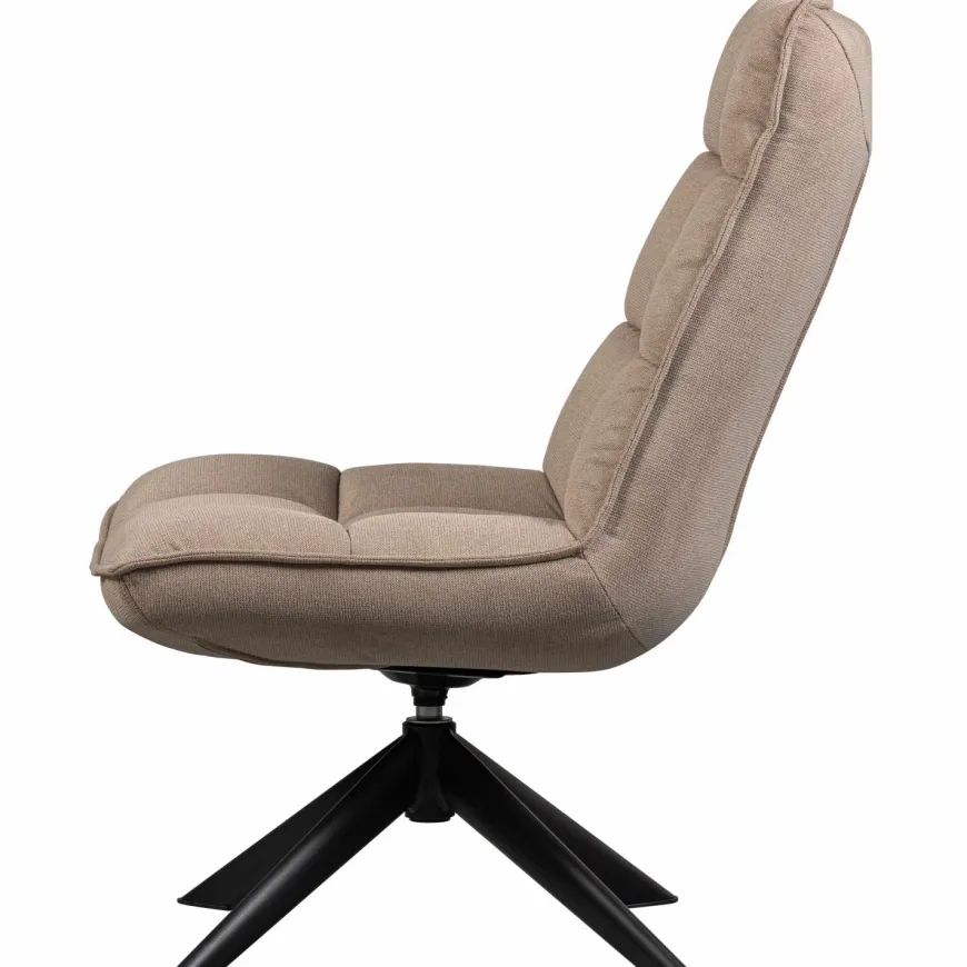 Woood JOUKE draaifauteuil zand