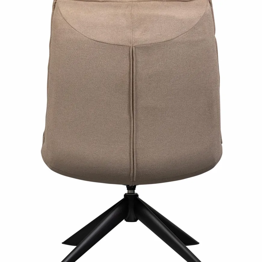Woood JOUKE draaifauteuil zand