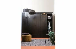 Woood Kace Hanglamp Jute Zwart Ø45cm