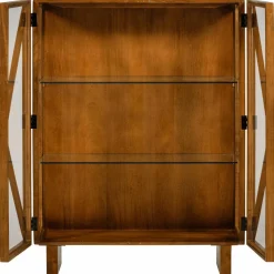 Woood Kella 2-deurs kast mango hout naturel