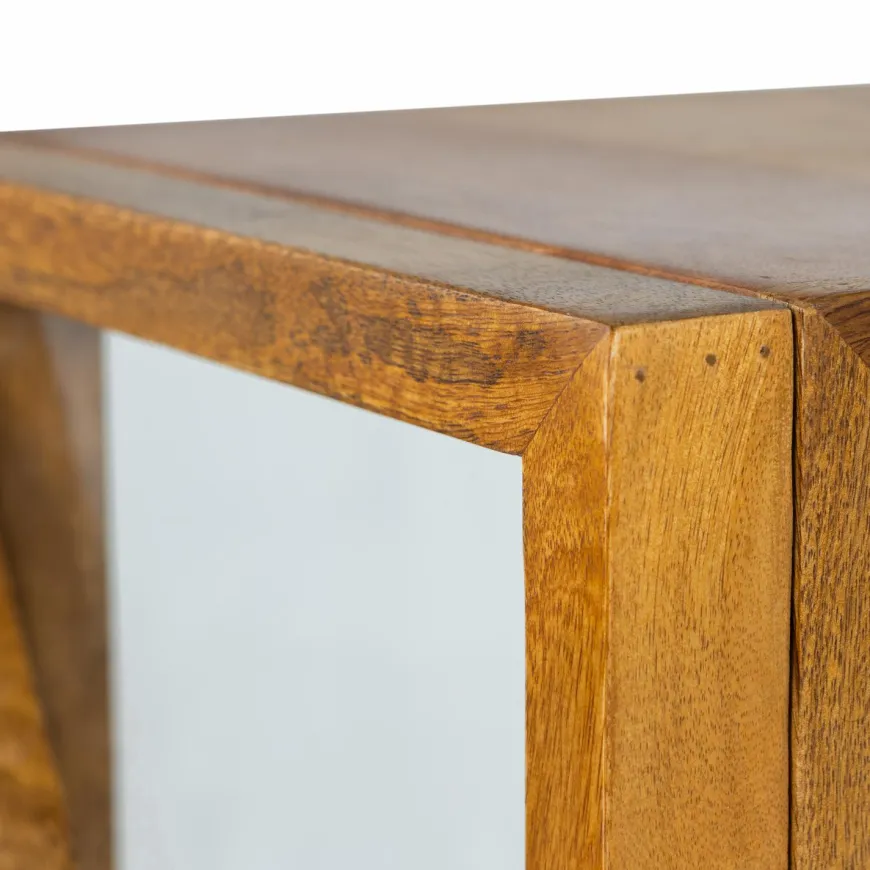 Woood Kella 1-deurs kast mango hout naturel