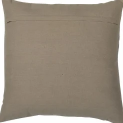 Woood Laon kussens velvet naturel/blauw - set van 3