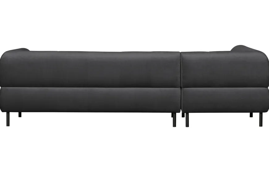 Woood Lloyd Hoekbank Links Gewassen Fluweel Cast Iron