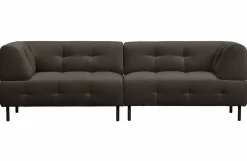 Woood Lloyd 4-zits Bank Gewassen Fluweel Cast Iron