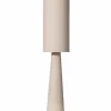 Woood Loft vloerlamp metaal/bouclé naturel 130xø30cm