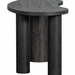 Woood MAAN organisch sidetable/bureau MDF donkerbruin