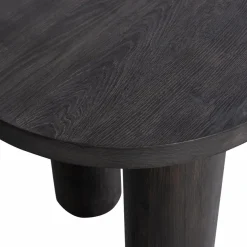 Woood MAAN organisch sidetable/bureau MDF donkerbruin
