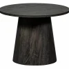 Woood Maan salontafel mdf donkerbruin 40xø80cm