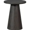 Woood Maan salontafel mdf donkerbruin 50xø40cm