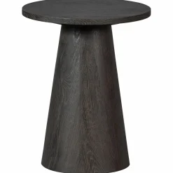 Woood Maan salontafel mdf donkerbruin 50xø40cm