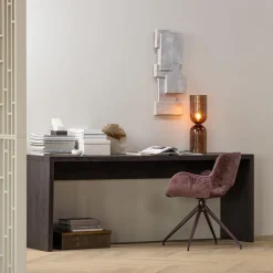Woood Maan sidetable mdf donkerbruin