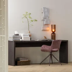 Woood Maan sidetable mdf donkerbruin
