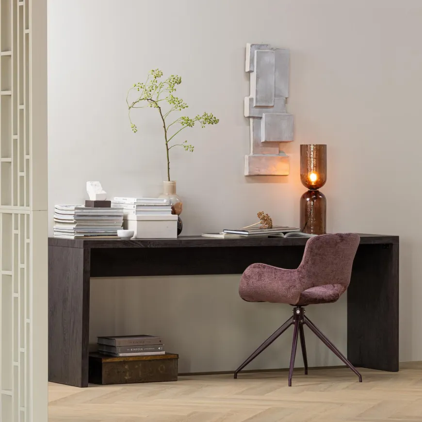 Woood Maan sidetable mdf donkerbruin