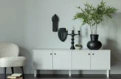Woood Madu Tv Meubel Grenen Wolkengrijs [fsc]