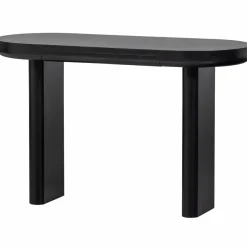 Woood Mael bureau/sidetable fineer zwart