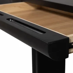 Woood Mael bureau/sidetable fineer zwart