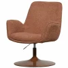 Woood Marten in hoogte verstelbare fauteuil oranje