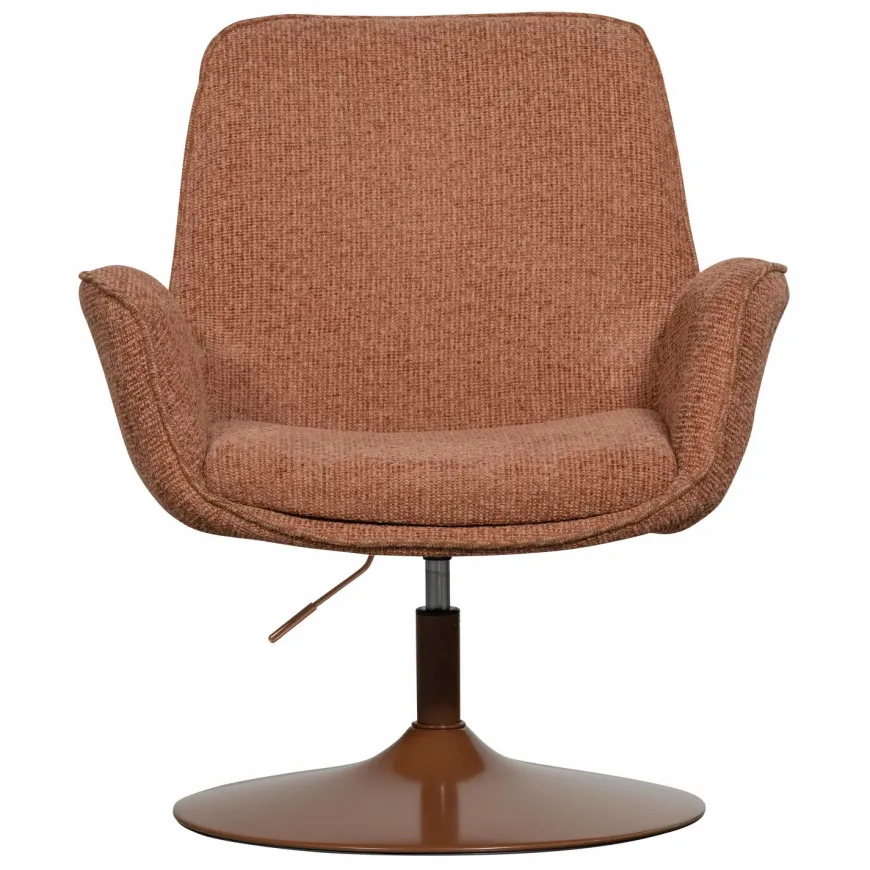 Woood Marten in hoogte verstelbare fauteuil oranje