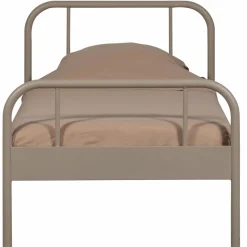 Woood Mata 1-persoons bed metaal zand 90x200cm