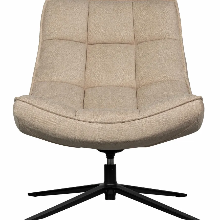 Woood Maudi draaifauteuil naturel