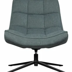 Woood Maudi draaifauteuil blue stone
