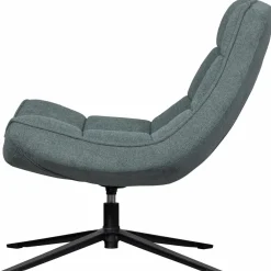 Woood Maudi draaifauteuil blue stone