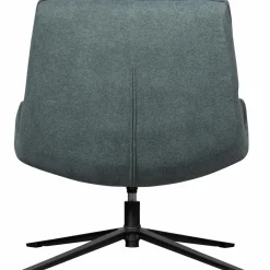 Woood Maudi draaifauteuil blue stone