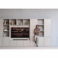 Woood Meggy tv opbergkast 160 cm grenen dust [fsc]