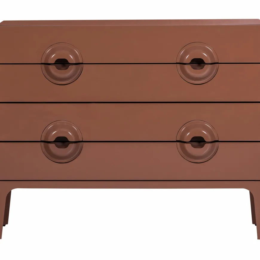 Woood Merge ladekast/commode oudroze