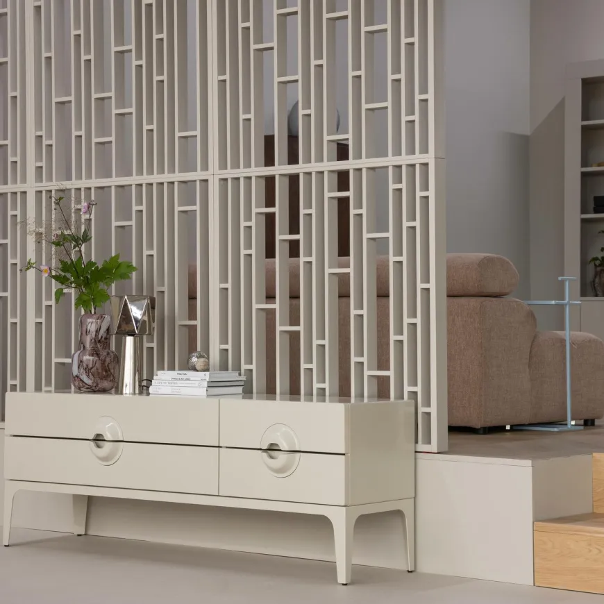 Woood Merge tv meubel hout dust