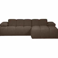 Woood MOJO chaise longue rechts boucle bruin melange
