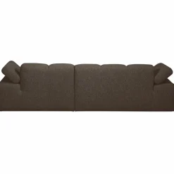 Woood MOJO chaise longue rechts boucle bruin melange