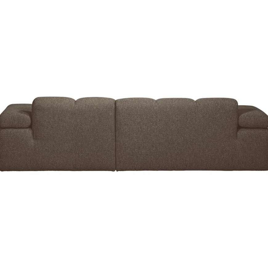 Woood MOJO chaise longue rechts boucle bruin melange