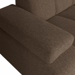 Woood MOJO chaise longue rechts boucle bruin melange