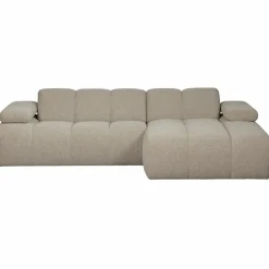 Woood MOJO chaise longue rechts boucle beige melange