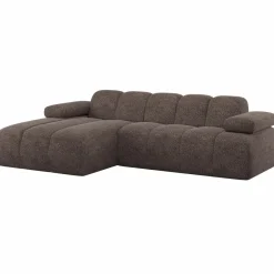 Woood Mojo Chaise Longue Bank Links Wollig Bruin