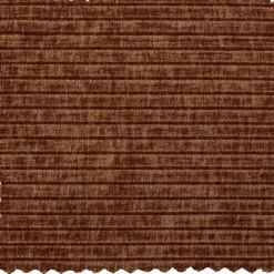 Woood Mojo Chaise Longue Bank Links Geweven Ribstof Roestbruin