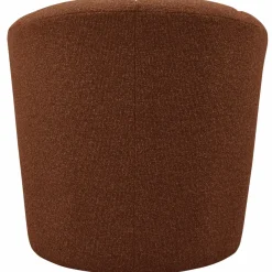 Woood MOJO draaifauteuil boucle roestbruin melange