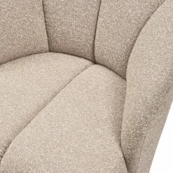 Woood MOJO draaifauteuil boucle beige melange