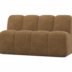 Woood Mojo Eetbankje 164 Cm Met Rugleuning Wollig Honinggeel