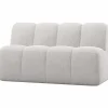 Woood Mojo Eetbankje 164 Cm Met Rugleuning Boucle Ecru Melange