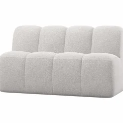 Woood Mojo Eetbankje 164 Cm Met Rugleuning Boucle Ecru Melange