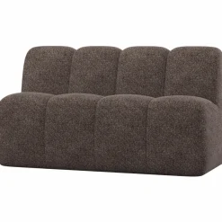 Woood Mojo Eetbankje 164 Cm Met Rugleuning Wollig Bruin