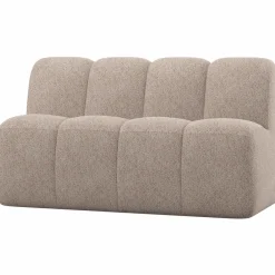 Woood Mojo Eetbankje 164 Cm Met Rugleuning Wollig Donkerzand