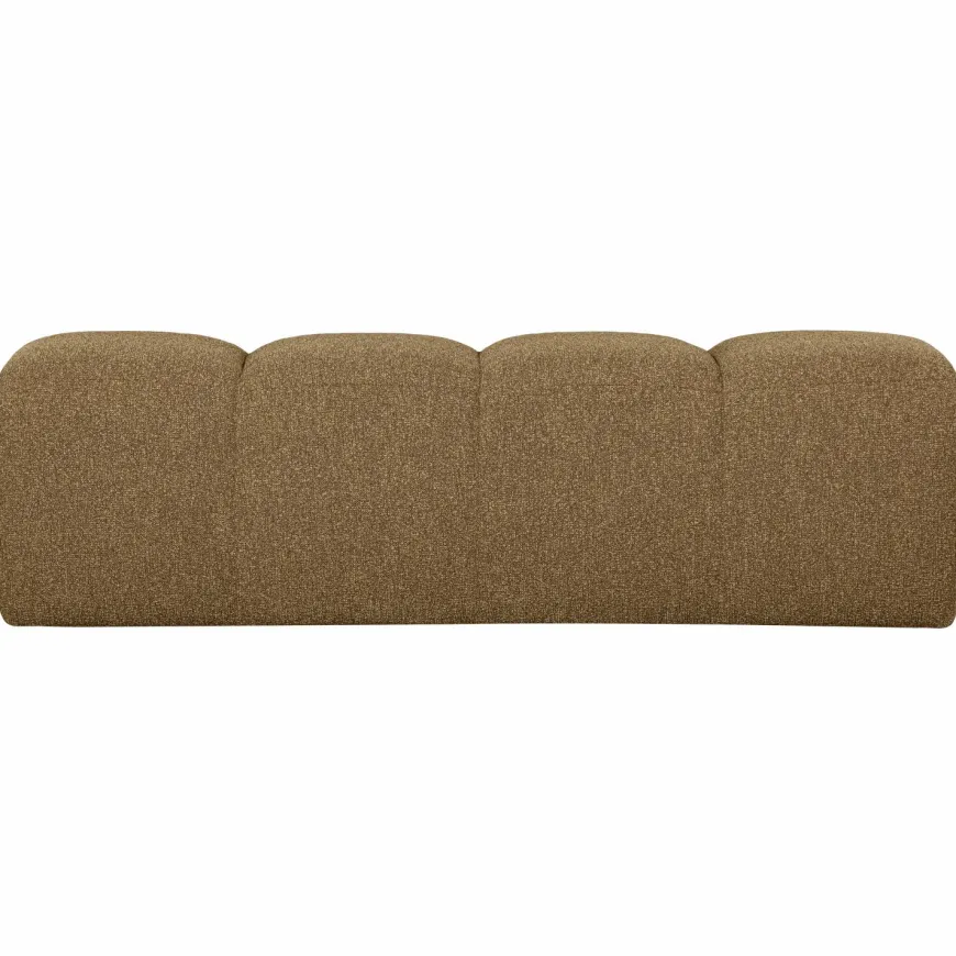 Woood MOJO eetbankje 164CM boucle geel/bruin melange